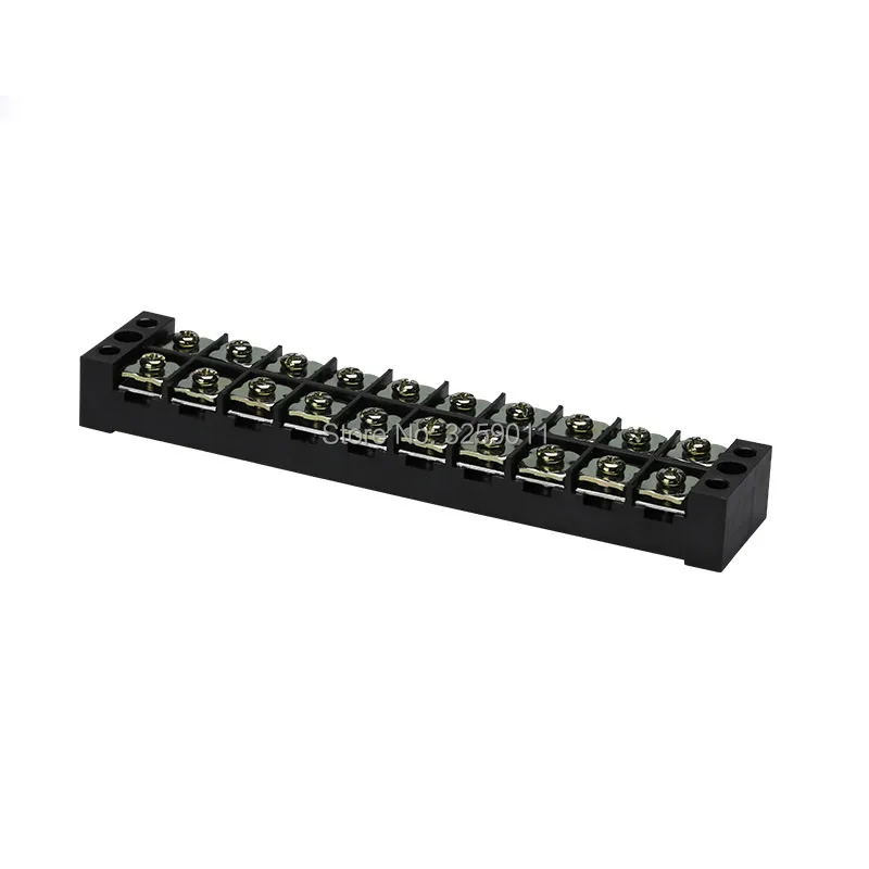 10PCS TB-2510 TB25A10P Suyep 10 Positions Dual Rows 600V 25A Wire Barrier Block Terminal Strip copper | Обустройство дома