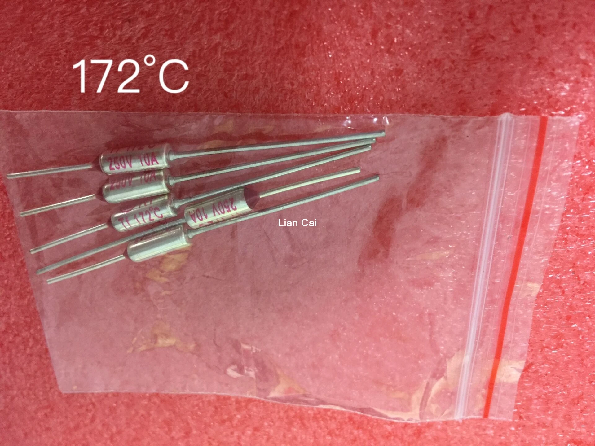 

RY-172 RY термоотключение TF 172 градусов терморазъем 10A 250 В температурный предохранитель для электрической рисоварки x 100 шт. Бесплатная доставка
