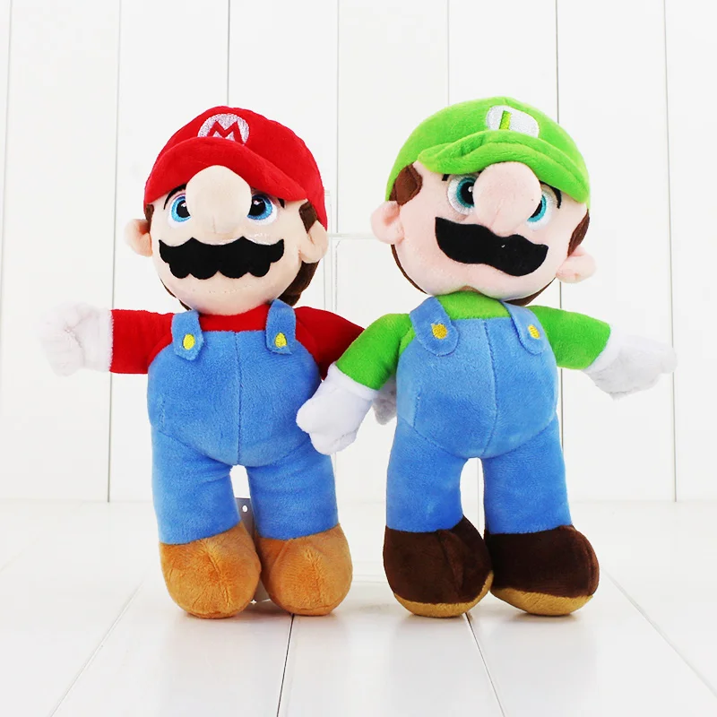 17-25 см Super Mario Bros Супер Марио и Луиджи toadette Плюшевые игрушки куклы цветок-Пиранья персонажи Dry Bones гриб toadette Плюшевые куклы