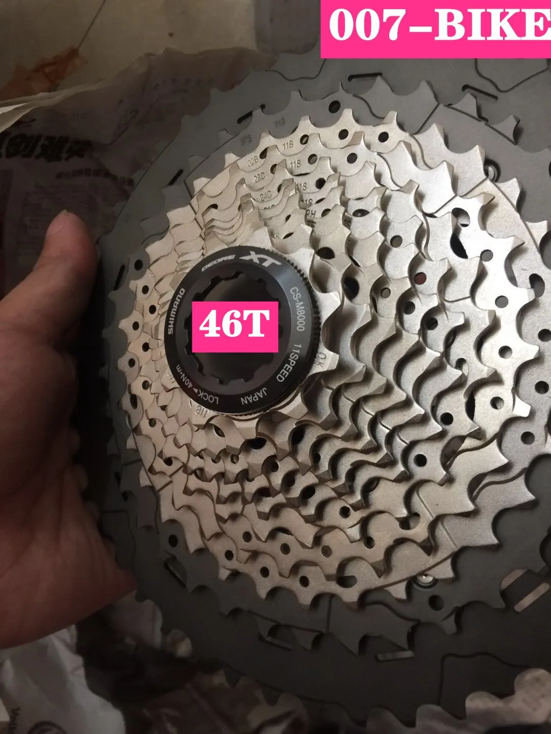 Shimano DEORE XT CS-M8000 кассета 11S MTB велосипед свободного хода M8000 кассета горный велосипед 11 скоростей 11-40T 11-42T 11-46T