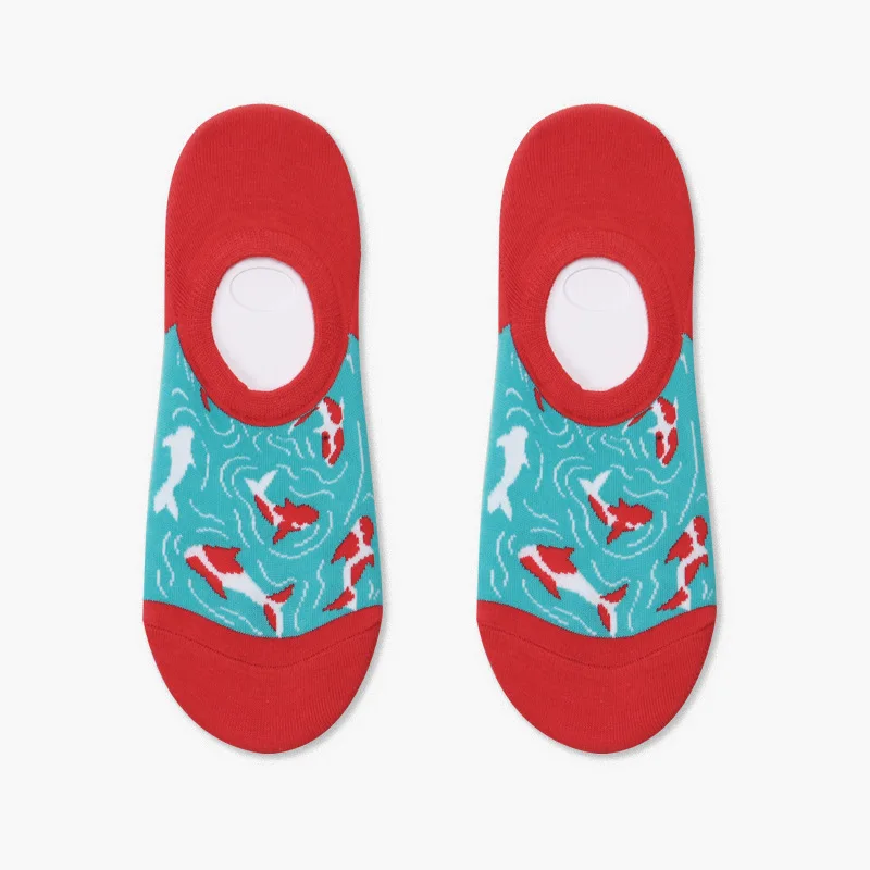 [Cospacool] женские носки милые Креативные забавные нескользящие башмачки Calcetines