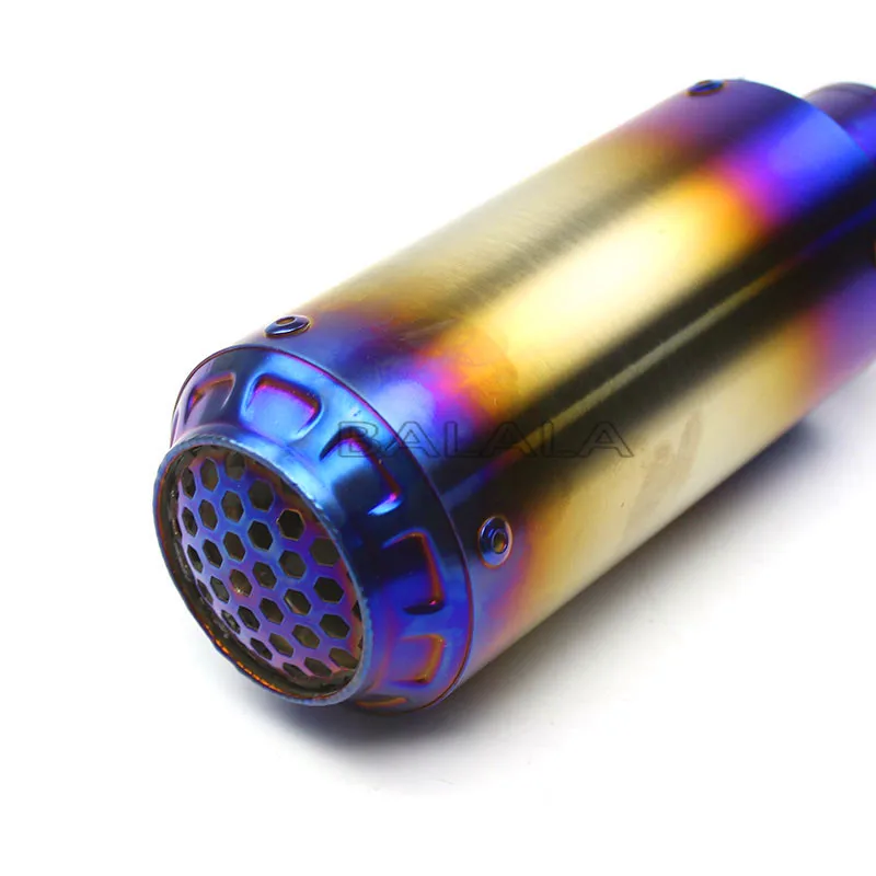 Универсальный 51 мм мотоцикл выхлопной модифицированный Глушитель Трубы для YAMAHA