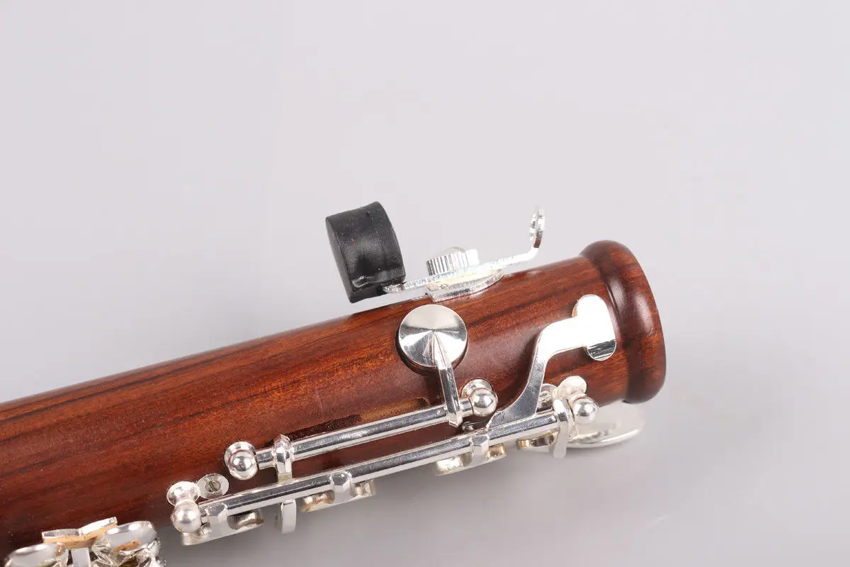 Новый Профессиональный кларнет из массива розового дерева никелированный Bb Eb 17