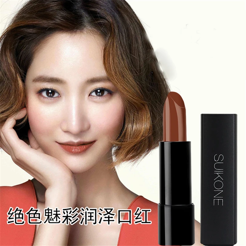 SUIKONE 5 видов цветов/лот бархатная матовая губная помада Тыква Цвет