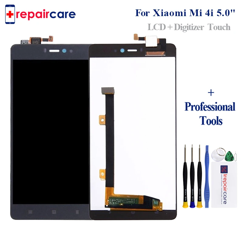 Оригинальный ЖК дисплей Mi 4i для Xiaomi с рамкой и дигитайзером сенсорного экрана в