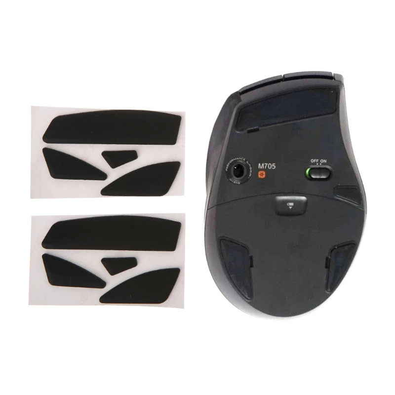 2 комплекта 0 6 мм толщина замена мыши Ноги коньки для logitech M705 | Компьютеры и офис