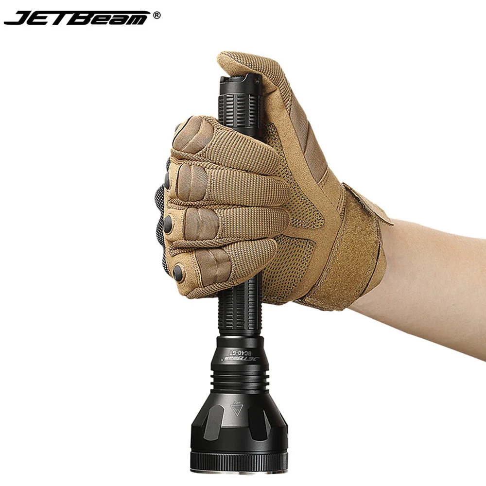 JETBeam BC40 GT прожектор CREE XHP50 max 2750 складной фонарик луч бросок 347 м селектор головы