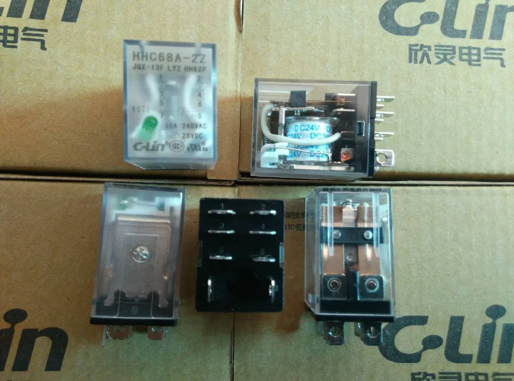 Brand new original authentic C-Lin HHC68A-2Z JQX-13F/2Z LY2 HH62P YJ2 YDR2PD Relay DC24V
Brand new original authentic C-Lin HHC68A-2Z JQX-13F/2Z LY2 HH62P YJ2 YDR2PD Relay DC24V