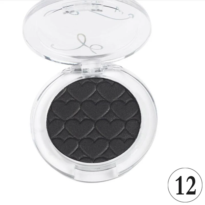 Новинка 2017 года модели 1 шт. черный Тени для век Косметическая пудра Shimmer теплый