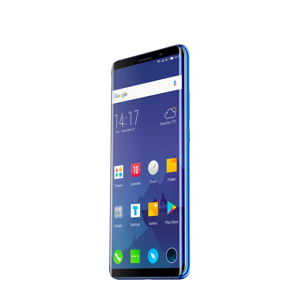 Elephone U 4G уход за кожей лица ID мобильный телефон 6+ 128 Гб 8-ядерный передача данных, элемент соединения автоматизированной системы управления производством, Грануляция, Стекло 5 FHD+ безрамочный экран 1080p 13+ 13 Мп двойные задние камеры смартфон с отпечатками пальцев