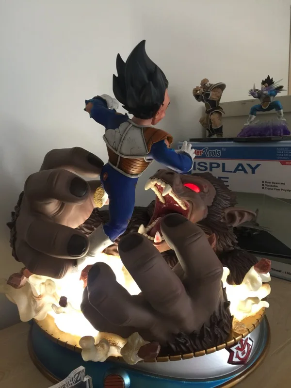 Комический клуб DRAGON BALL 46 см Vegeta VS Son Gohan Big apes форма gk смола статуя фигурка игрушка для коллекции