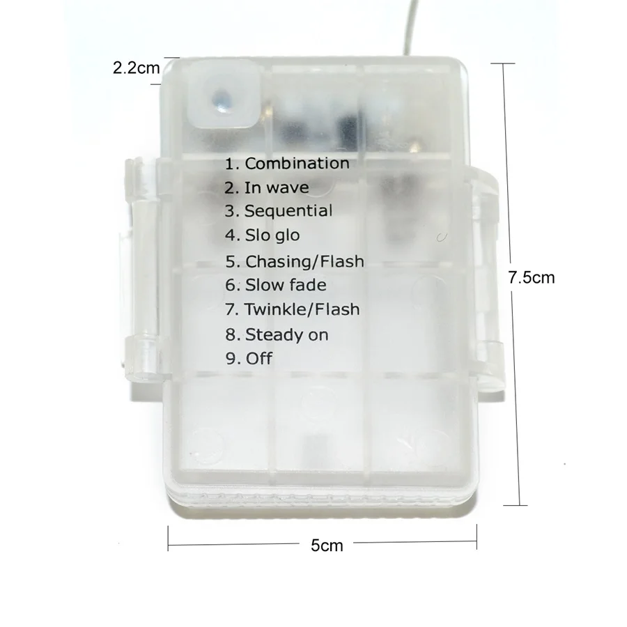 Медная проволока 50 светодиодный струнный светильник Водонепроницаемая уличная