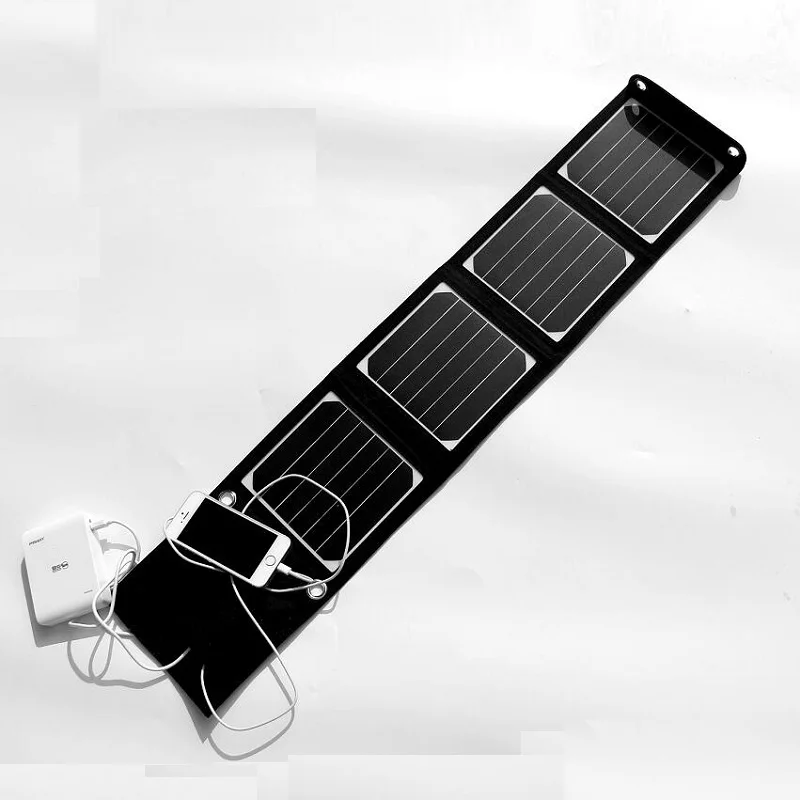 Портативное зарядное устройство на солнечной батарее 14 Вт|charger solar|sunpower solarsunpower