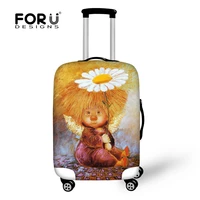 forudesigns 2019 luggage cover accessorieselastic dust luggage covercute suitcase protective covers for 18 28 inch suit case