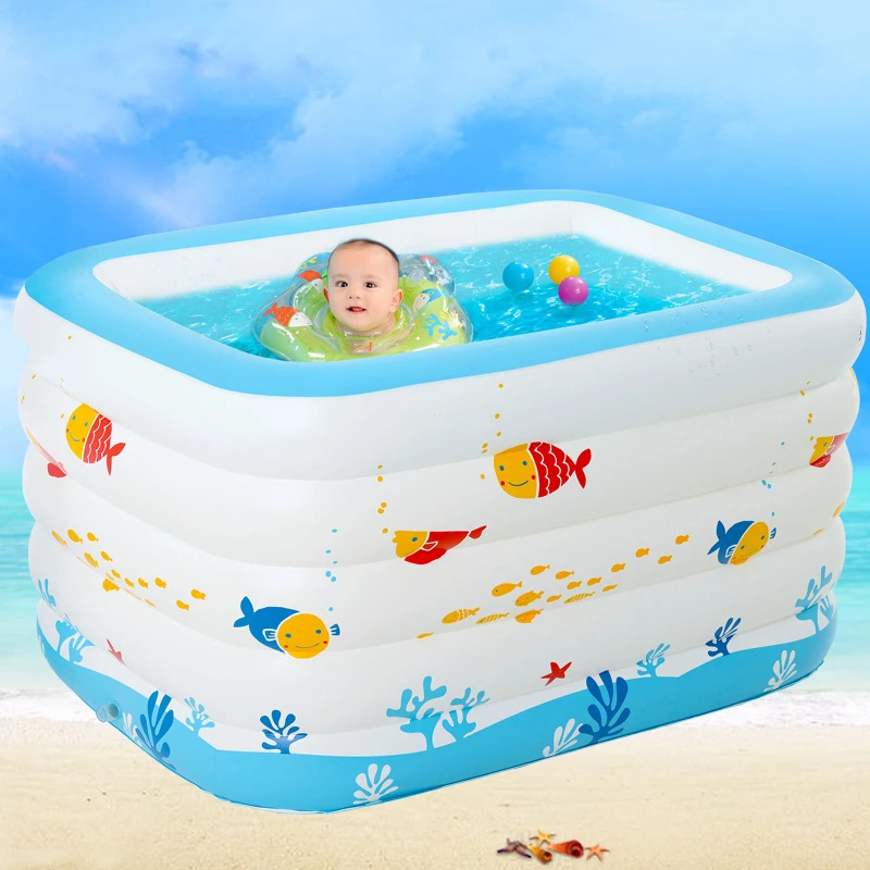Новый тип Tuba детский плавательный бассейн утолщенный семейный надувной ручной