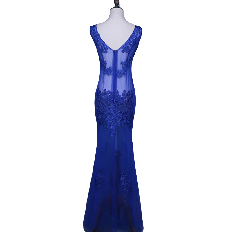 DongCMY CG0892 Новинка г. Формальные Длинные вечерние robe de soiree Кружева Плюс Размер Кафтан vestido longo v-образным вырезом вечернее платье