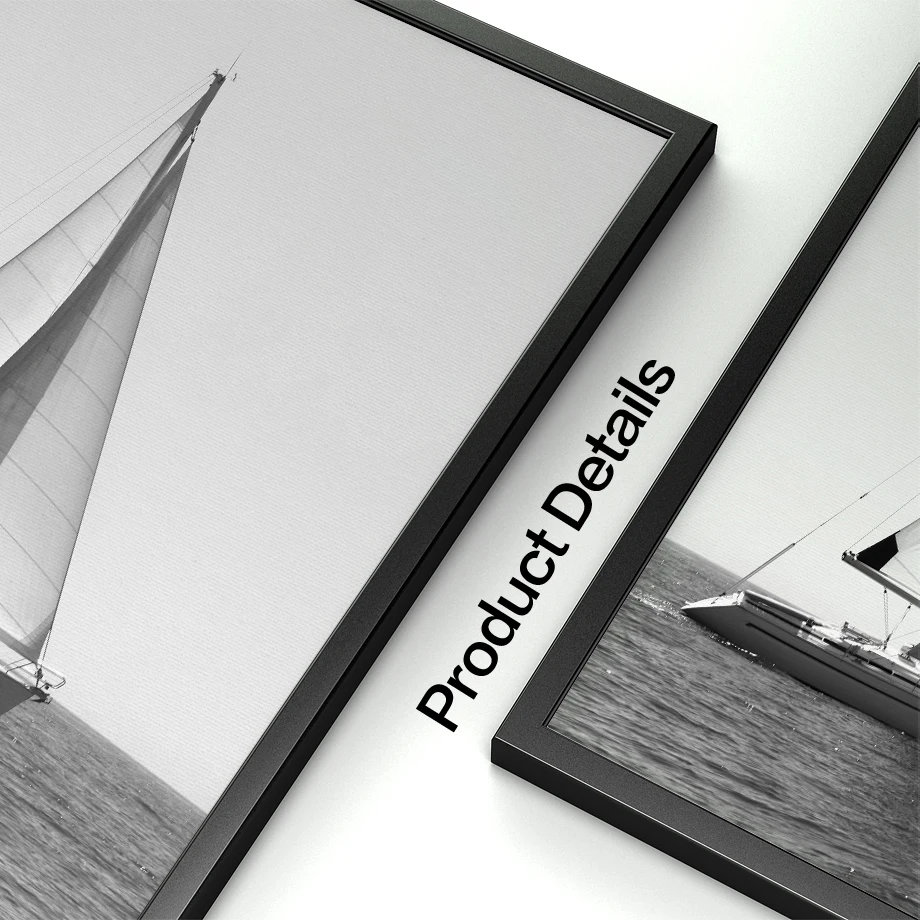 Girl Sea Boat Landscape Quote Wall Art Canvas Painting Nordic Posters And Prints Black White Pictures For Living Room Decor | Дом и сад