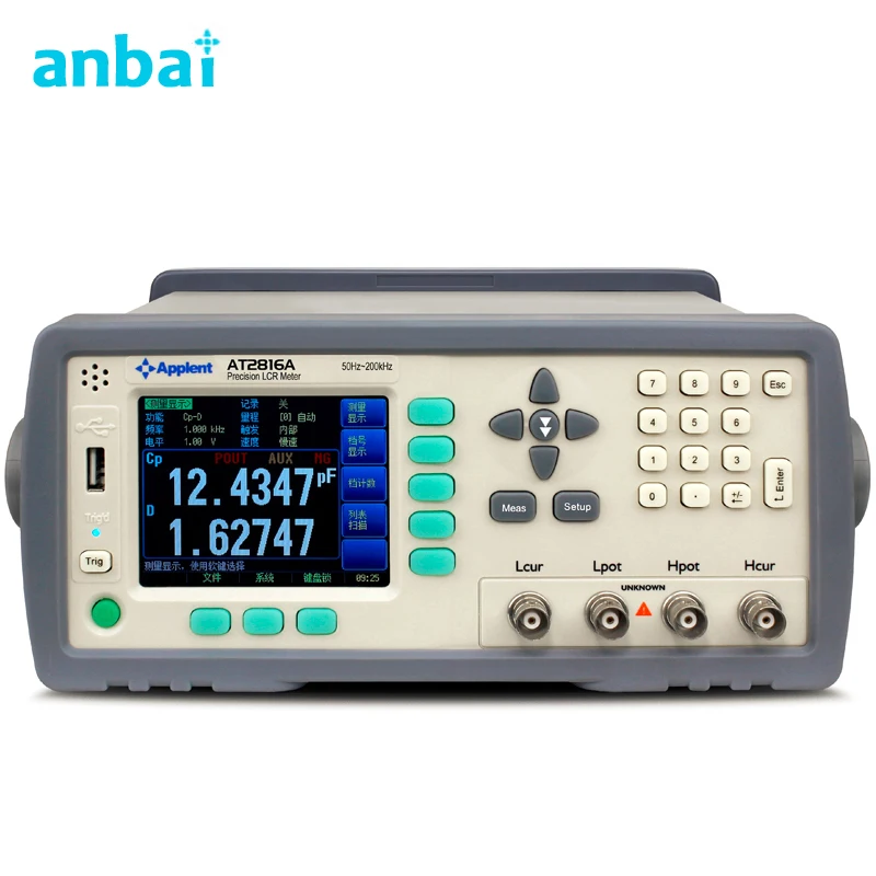 Высокая точность Цифровой LCR метр тестер широкий диапазон частот 50 Гц 200 кГц