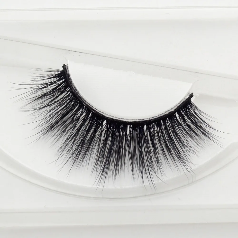 Visofree Jessica Beauty норковые ресницы 3D накладные пачкающие перекрещивающиеся