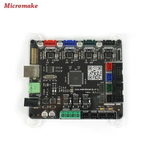Micromake 3d принтер D1 Makeboard мини плата управления основная панель управления совместимые Ramps 1,4 поддержка Подогрев кровати 3d части принтера