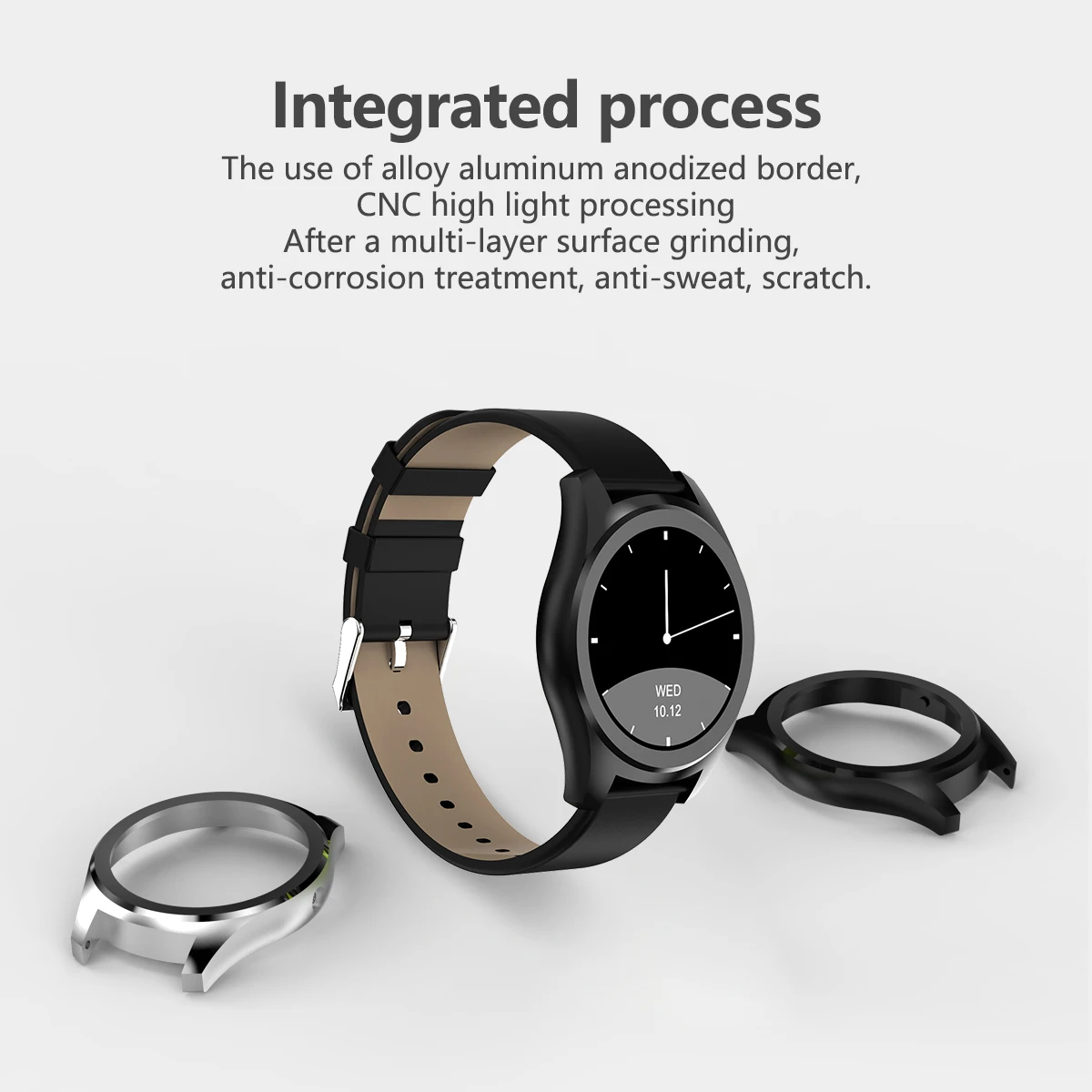Diggro DI03 Смарт-часы Bluetooth 4,0 MTK2502C IP67 Водонепроницаемый сердечного ритма напоминатель отправить смс Смарт-часы с шагомером для IOS и Android