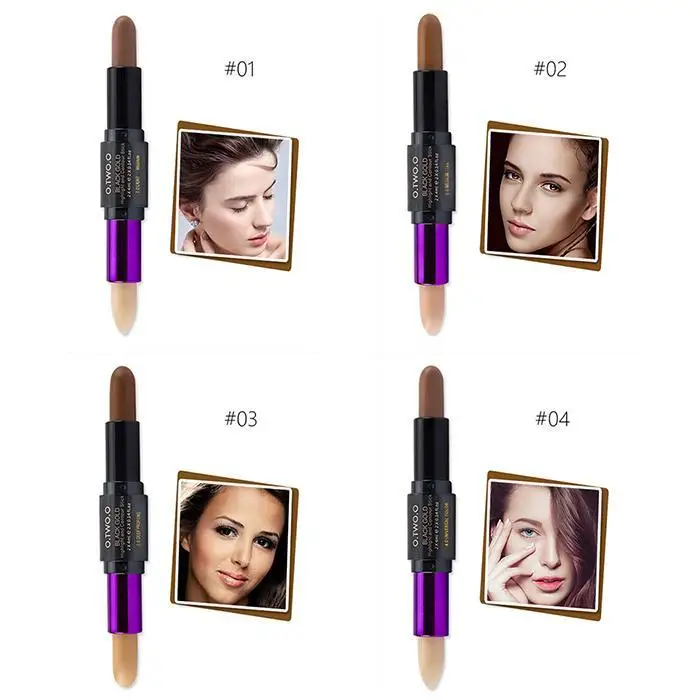 Кожа палку fl крем корректор двойной Пластик макияж руководитель типов 2 лицо Оз