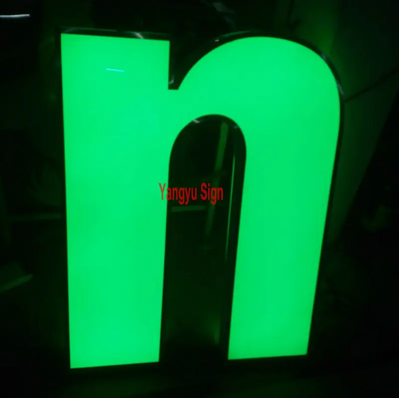 Наружная акриловая светодиодная RGB подсветильник ка для отеля|box signs|letter ledled letters |