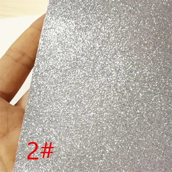 1 шт/7,6*12 дюймов Мягкая Блестящая искусственная кожа для DIY аксессуары - Цвет: 2