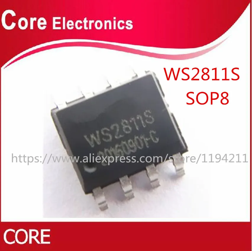 500 шт./лот WS2811S WS2811 SOP-8 IC лучшее качество. | Электронные компоненты и принадлежности