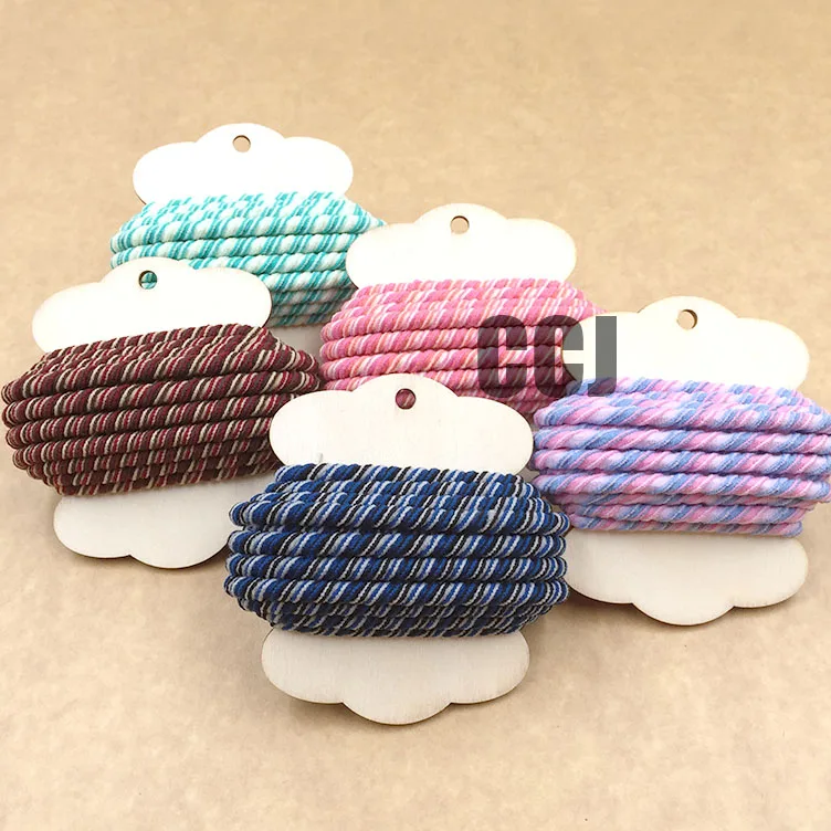 Хорошее качество! 4 мм диаметр Цвет Ретро Стиль Круглая эластичная/мягкая нить