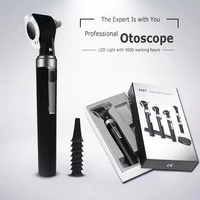 medical ce professional ent diagnostic kit borescope portable endoscope led otoscopio direct otoscope ear care check tool