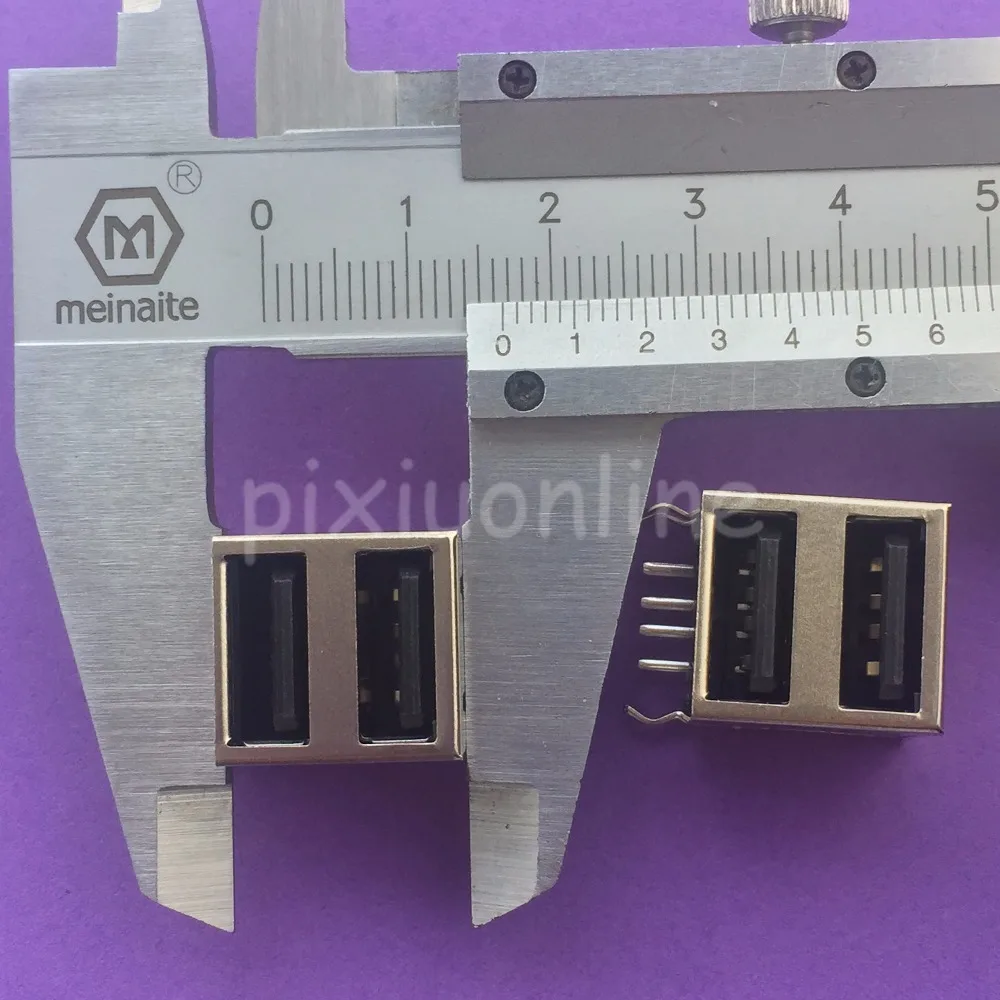 Фото Гнездовой разъем типа А USB G43Y, 2-1 комплект для подключения данных и зарядки, 2 шт. №5