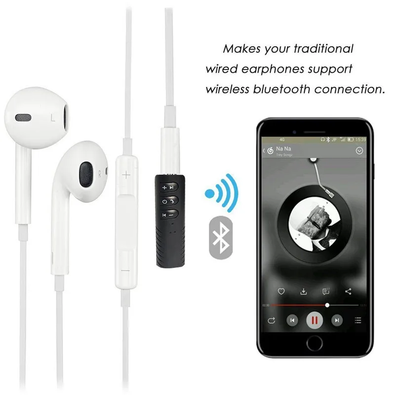 Mambaman авто Aux 3 5 мм разъем Bluetooth Динамик приемник автомобильный передатчик Handsfree