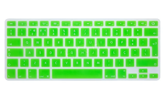 Португальская Силиконовая накладка на клавиатуру для Macbook Air pro Retina 13 3 15 4