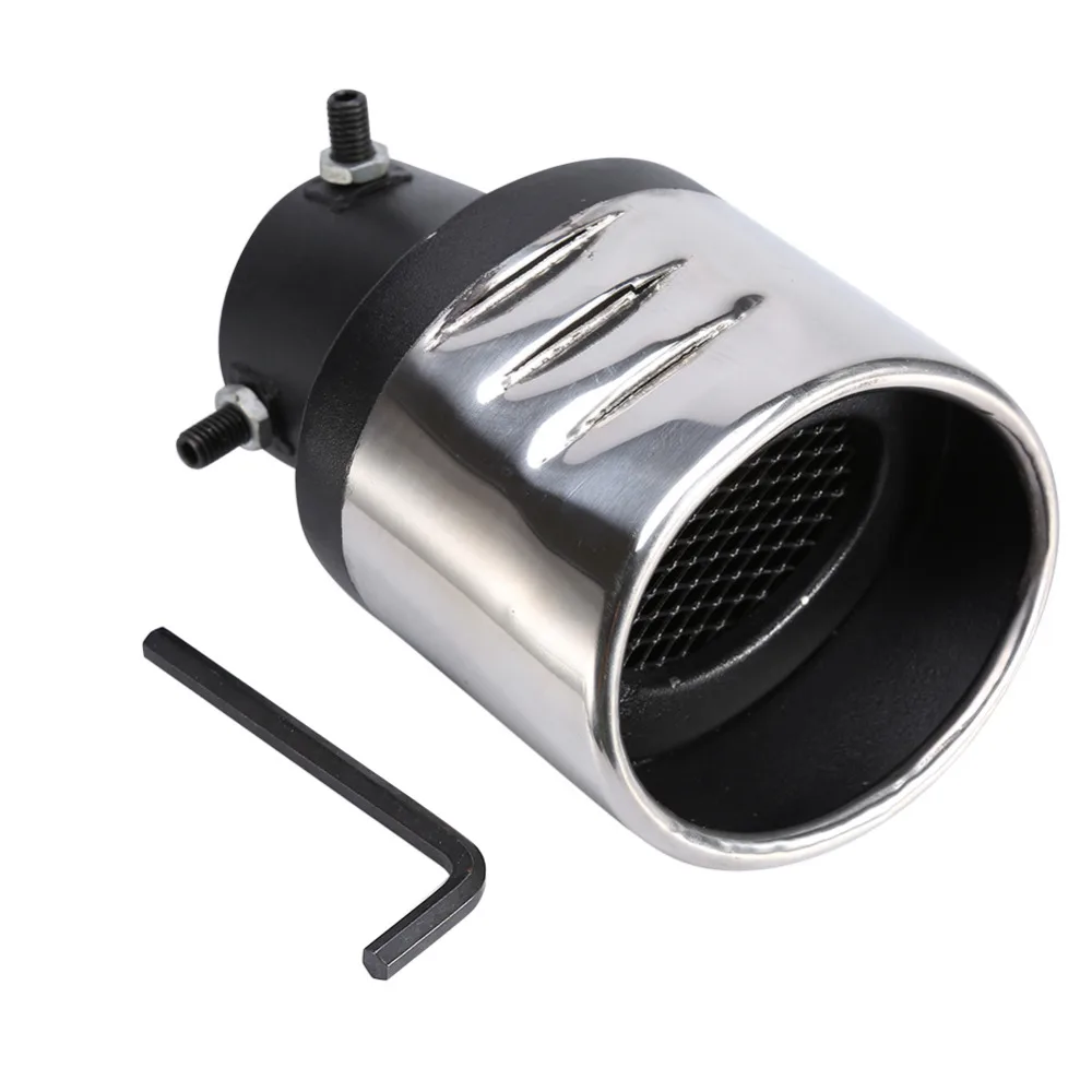 Автомобильный StylingCurved глушитель выхлопной трубы наконечник Отделка Декор