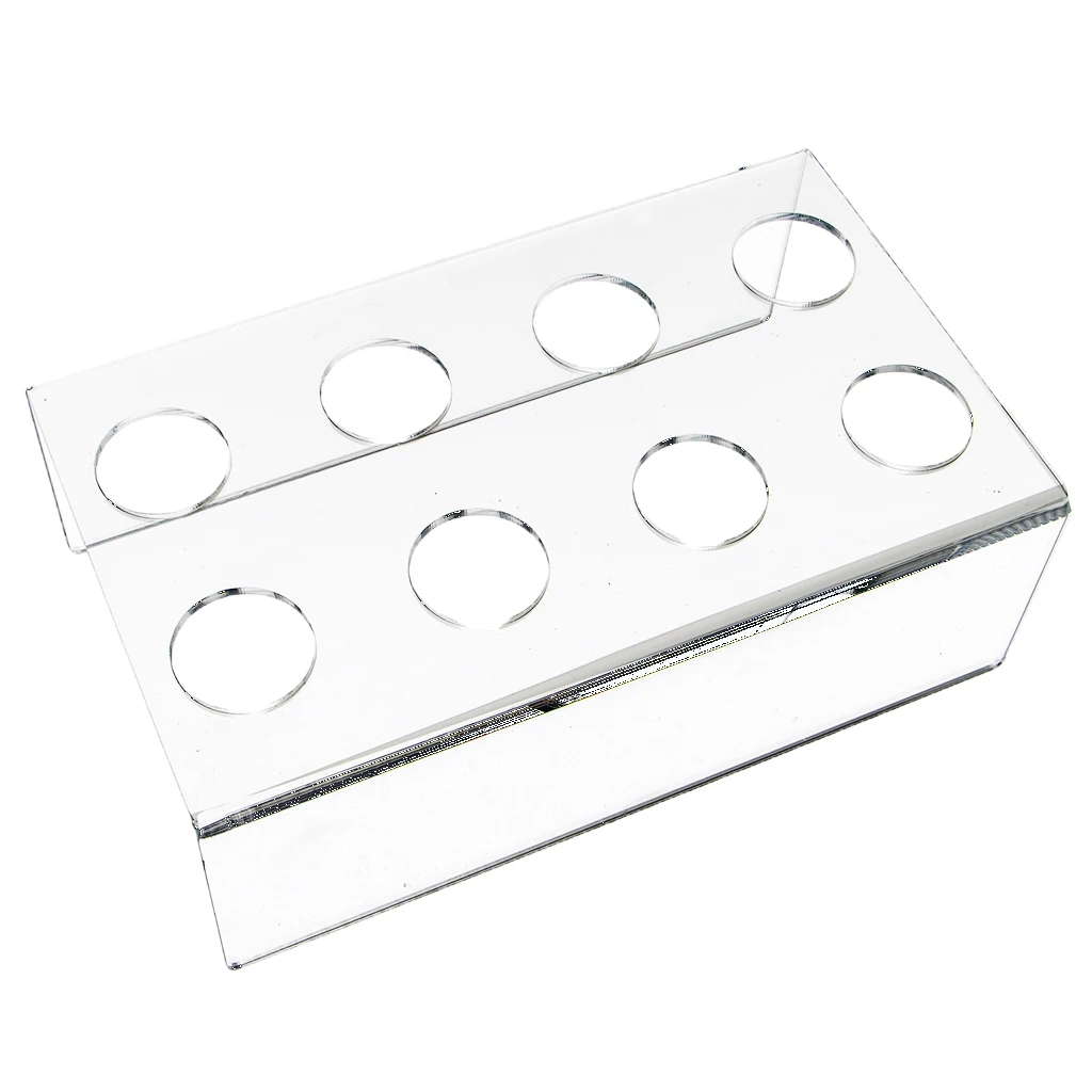 Акриловый конусный держатель 8 отверстий для мороженого конуса суши ручной рулон