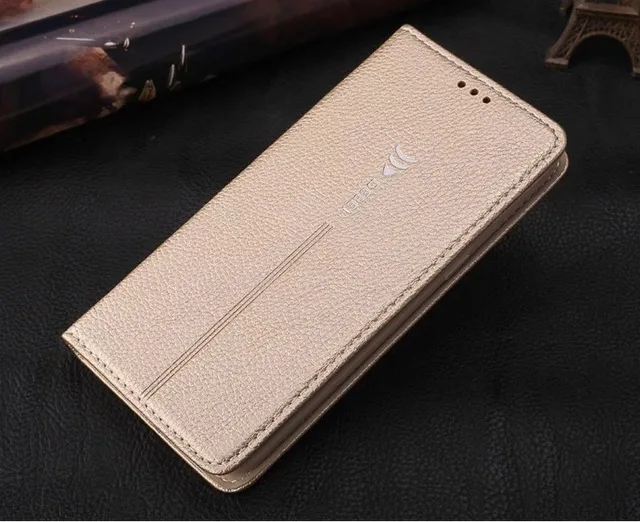 Роскошный бренд GEBEI кожаный флип уникальный магнитный чехол для samsung galaxy S6 S7 Edge S8 S9 S10 Plus Note 5 S811 - Цвет: Gold