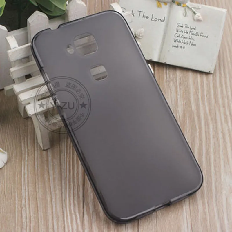 Для Huawei G7 плюс Чехол 4 цвета матовая ТПУ кремния Защитная крышка телефона cace для