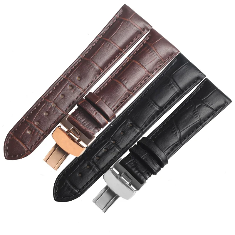 WENTULA Ремешки для наручных часов TISSOT CHEMIN DES TOURELLES T099.407A телячья кожа ремешок из