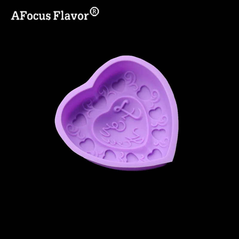 1 шт. кухонная выпечка в форме сердца шоколадный Фадж торт декорированный десерт