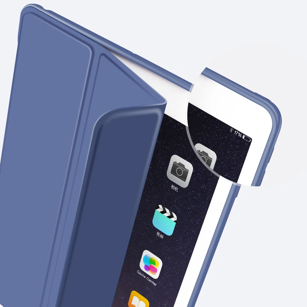 Чехол-накладка для iPad A1822, A1823, A1893, A1954, 2017, 2018, 9,7 дюйма, искусственная кожа (art.: 7b02cebe3) - 7b02cebe3