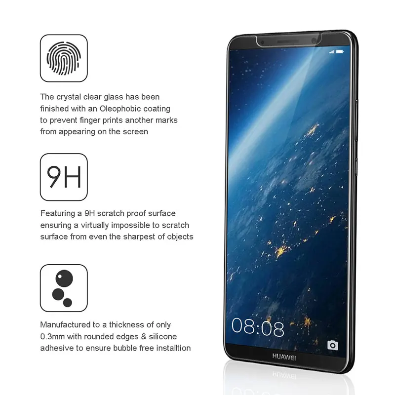 FQYANG 9H закаленное стекло для HUAWEI Y3II Y5II Y6II P7 Защитная пленка экрана Y3 Y5 Y6 Y7 Y9 2018