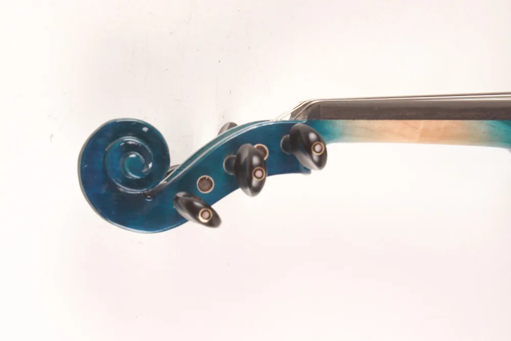 new 5-String blue 4/4 Electric Acoustic Violin color #1-2531# what do you like? | Спорт и развлечения