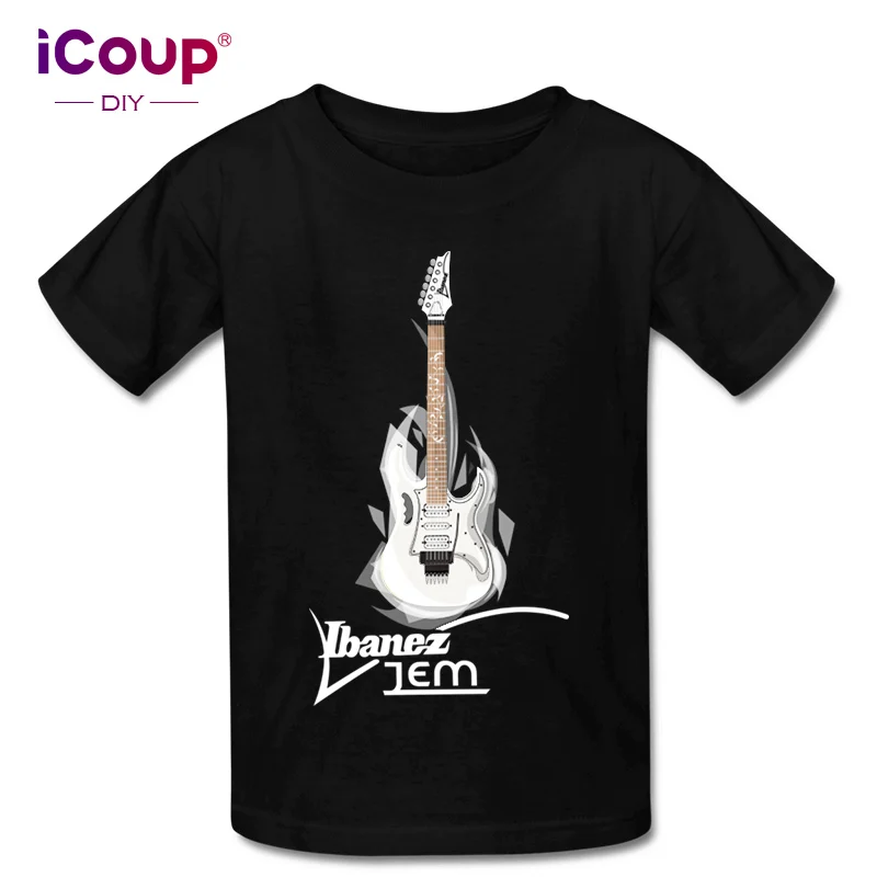 ICoup детский ibanez jem 100% хлопок короткий рукав|Мужские футболки| |