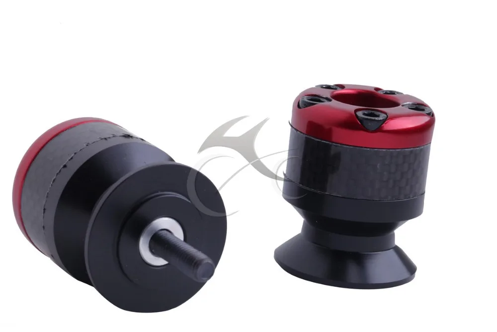 Поворотный рычаг слайдера из красного углеродного волокна 6 мм для Yamaha YZF R6 R1 FZ6 FZ1