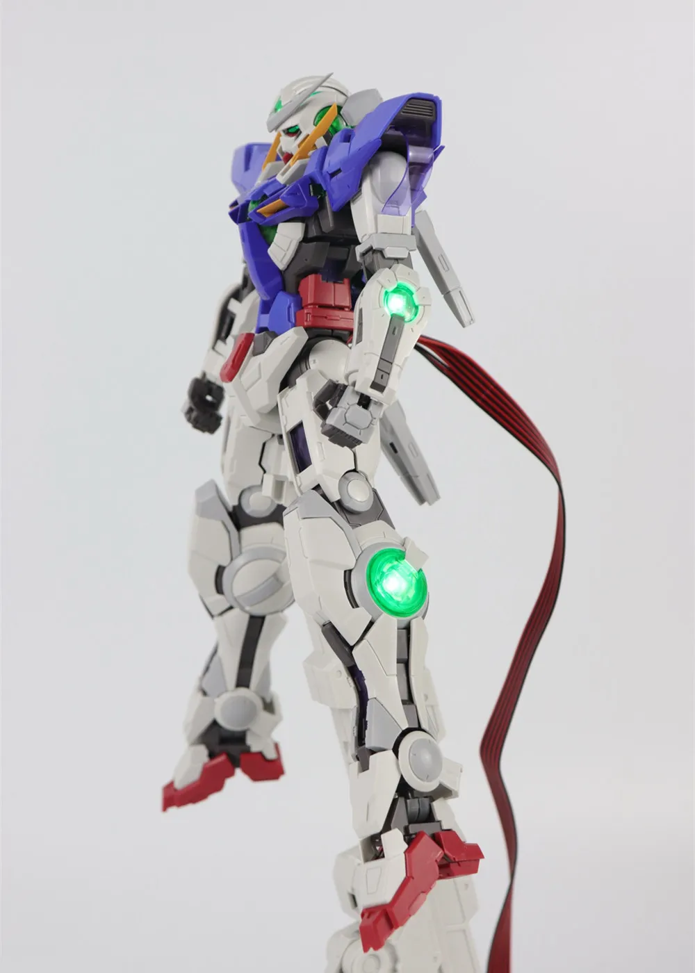 Hobby Star HS модель MG 1/100 GN-001 Exia 4 в 1 Gundam R1/R2/R3 4 модель формы со светодиодами DH011