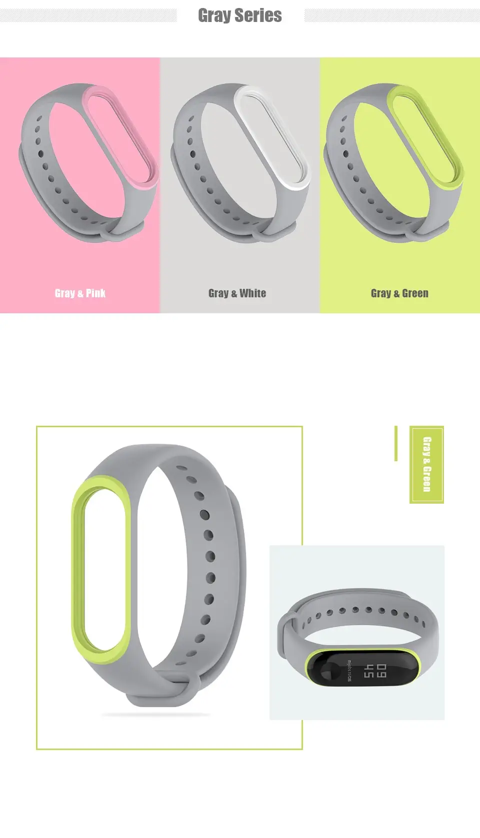 Mi Band 4/3 ремешок силиконовый браслет для Xiaomi mi 3/4 аксессуары браслет mi Band 3/4 замена двойной цвет ремни