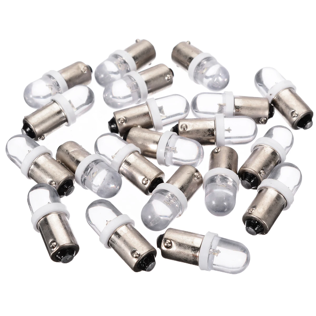 20шт T11 Дверной Свет T4W BA9S H6W 1895 1SMD светодиодный 12 В поворотный сигнал приборная
