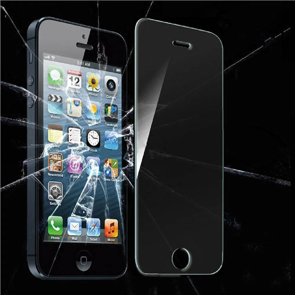 10 шт. Премиум Закаленное стекло протектор экрана для iPhone Apple 4 4S 5 5S 5C SE 6 6S 6plus 7 Plus