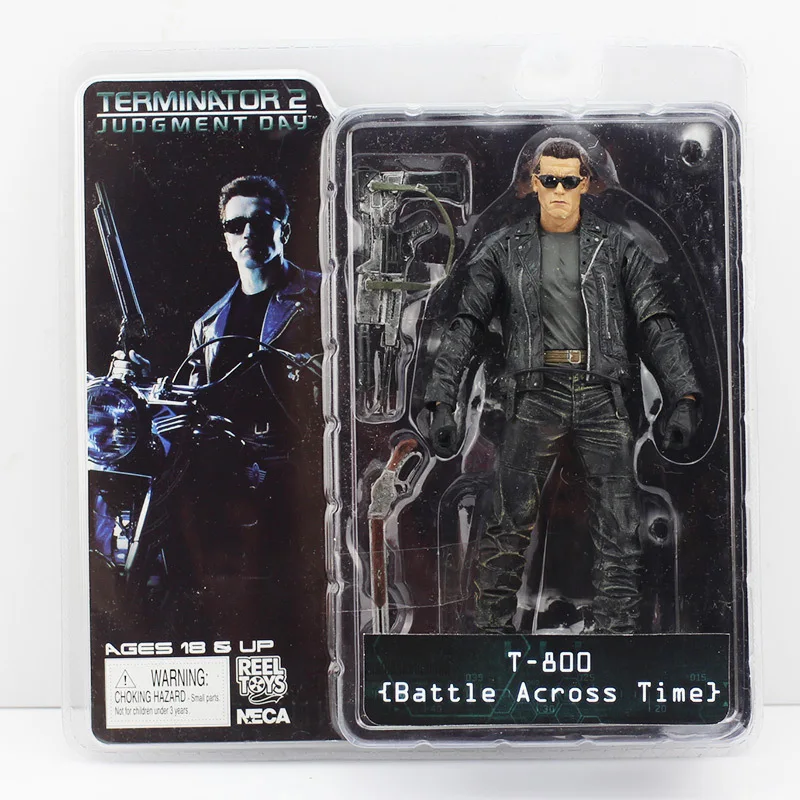 18 см NECA Терминатор 2 фигурку T 800 эндоскелет галерея Mall Cyberdyne разборки боя во время